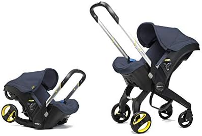 Doona Isofix シートベルト固定両対応 インファントカーシート 日本正規品 0か月 世界初チャイルドシートにもなるベビーカー お歳暮 2年保証 ネイビー