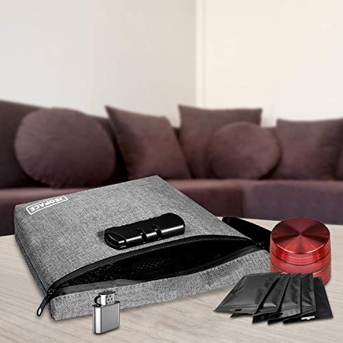 Smell Proof Bags for Marijuana/Tobacco Pipe/Cannabis Accessories