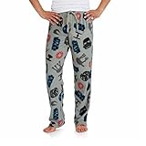 Star Wars Men's Plush Fleece Iconic Vehicles Lounge Sleep Pants