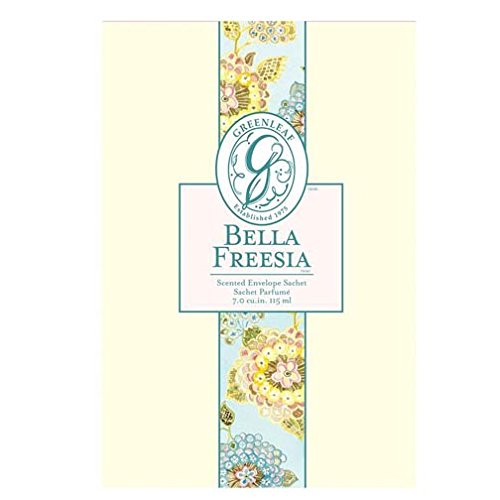 Greenleaf Large Scented Envelope Sachet Set of 6 - Bella Freesia Greenleaf Large Scented Envelope Sachet Set of 6 - Bella Freesia