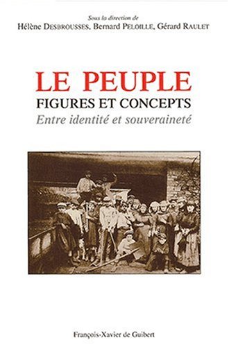 Le  peuple, figures et concepts