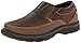 Skechers Men's Segment - The Search Slip On Loafer, Dark Brown, 8 M US