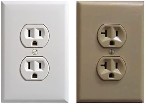 Power Receptacle Hidden Camera - Motion Activated Spy Gadget - Covert Design – Self Recording Cam - 8GB Micro SD Card – Best USA Made Recorder for Home, Kids, Nanny, Office (White)