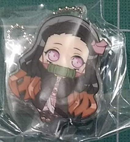 Amazon 鬼滅の刃 ここみえ 竈門 禰豆子 アクリル フィギュア ボールチェーン マスコット キーホルダー ねずこ ネズコ フィギュア ドール 通販