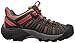 KEEN Women's Voyageur Hiking Shoe, Raven/Rose Dawn, 9.5 M US