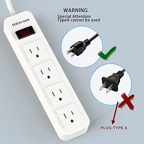 Outdoor Power Strip Surge Protector,Electric Shock Proof Weatherproof