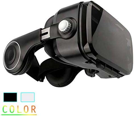 3d Vrボックスメガネバーチャルリアリティヘッドセット3dメガネとヘッドフォン5 7インチスマートフォンvrメガネiphoneおよびandroid との互換性最高のvrゲームとビデオをお楽しみください