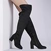 DREAM-PAIRS-Womens-Thigh-High-Block-Heel-Over-The-Knee-Boots