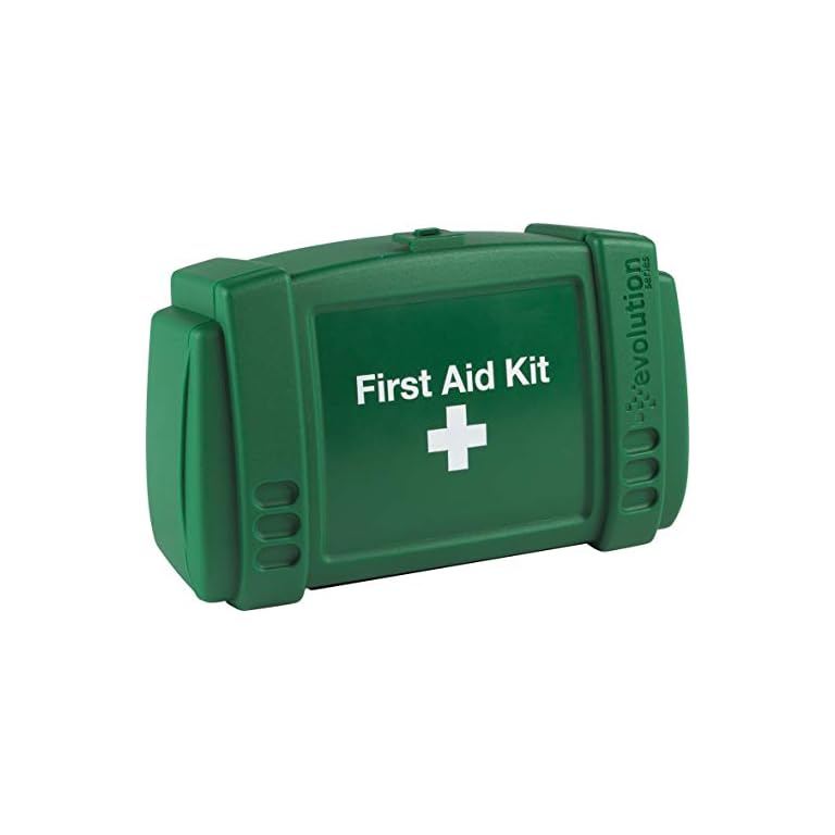Truck First Aid Kit 38 items with hard green case British Trucking