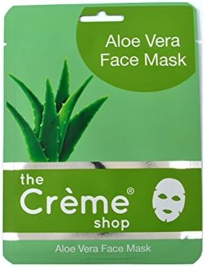 Creme Shop 12 Pcs Aloe Vera Moisturizing Face Mask