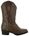 Country Love Little Rancher Kids Cowboy Boots K101-1001 (12, Brown)
