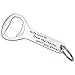 Bottle Opener with Love from the Reason Why You Drink Gift for Dad Keychain