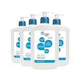 Mountain Falls Dry Skin Lotion with Vitamin B5 and Skin Moisturizers, Fragrance Free, Hypoallergenic and Non-Irritating, Pump Bottle, 16 Fluid Ounce (Pack of 4)
