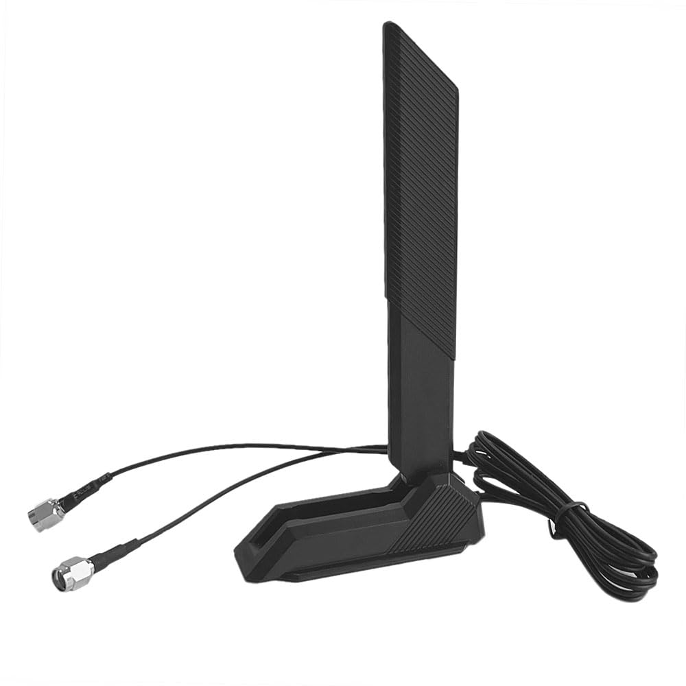 JINTAI RP-SMA Dual-Band WiFi 6/6E Antena Gaming WiFi for ASUS 2T2R ROG Strix B660-I Z590-E Z690-A Z690-E Z690-I X570-E Z590-F Z590-I Z690-A Z690-F Z690-G GAMING X570-PRO Z690-PLUS ProArt Z690-CREATOR