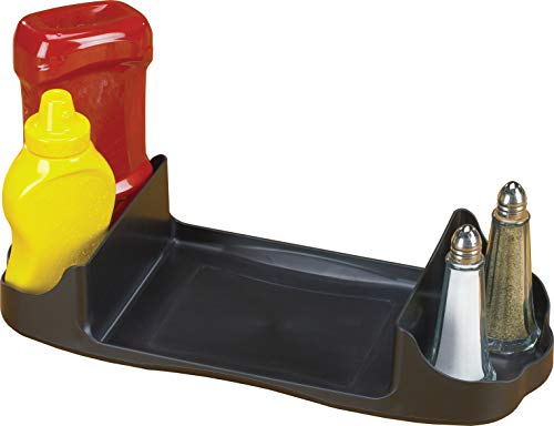 San Jamar Napkin Dispenser Caddy, Black, Plastic - Thumbnail 2
