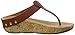 FitFlop Women's Ibiza Cork Flip Flop, Dark Tan, 7 M US