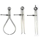 Big Horn 19053C 3 Pieces 8-Inch Spring Caliper / Divider Set