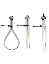 Big Horn 19053 8 pulgadas set de Calibrador, 3 unidades.