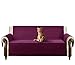 JIATER Improved Non-Slip Pet Dog Sofa Slipcovers Living Room Couch Covers Furniture Protectors (Wine Red, Sofa)