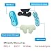 2 in 1 Anti Snoring Device, Snore Stopper and Silicone Nose Clip Sleeping Breath Aids, Nose Vents Plugs with Air Purifier for Comfortable Sleep.