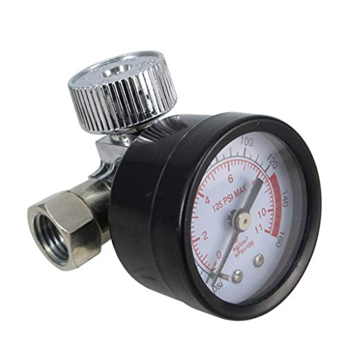 image for Pressure Regulator, Wllsagl Xouwvpm Hvlp Sprayer Air Regulator With Pr