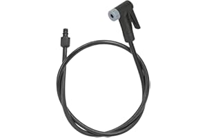 Replacement Smart Mouth Inflator Head for Bike Pumps with Large Aperture Thread and High Pressure Resistant Design