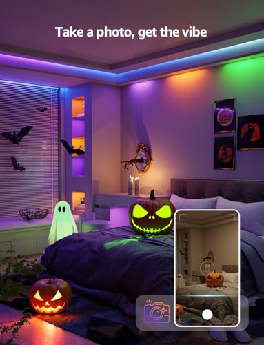Lepro S1 AI Smart LED Strip Lights 15M RGB+IC, Works with Alexa & Google Assistant, Music Sync, Colour Changing, WiFi Bluetooth App Voice Control, Personalized AI Lighting Designer, Flexible LED Light