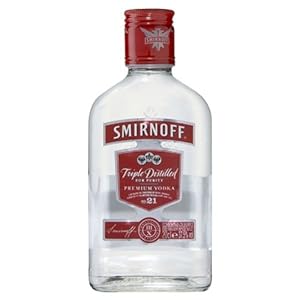 Smirnoff Red Label Vodka 20cl: Amazon.co.uk: Grocery