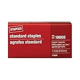 Staples 648695 Standard Staples 5 000/Box X 2 Pk 10