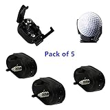 5pcs of Retractable Golf Balls Retriever Picker for Golf Equipment Supplies by Alimitopia
