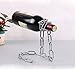 VintageBee Vintage Chain Bottle Holder Steel Link Novelty Magic Floating Wine Bottle Rack/Holder - Holds Bottles in The Air (Silver)