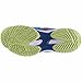 ASICS Men's Gel-Solution Slam 3 Tennis Shoe, Methyl Blue/Orange/Lime, 10 M US
