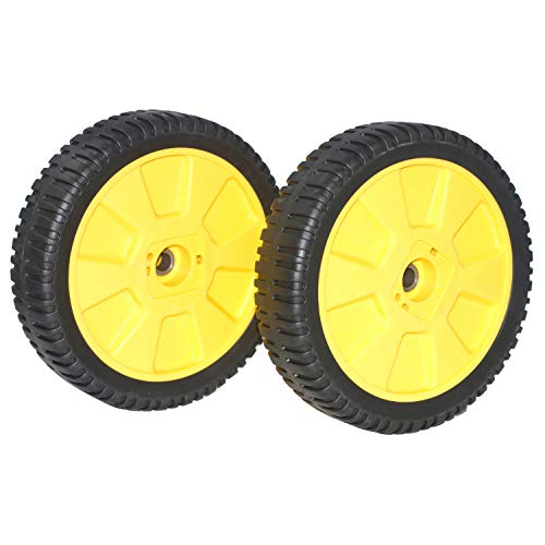 Outdoors & Spares 2 Packs Replaces Oregon 72-115 Mower Wheel for AM115138 GY20630 John Deere JX25 14SB JX75,8 x 200