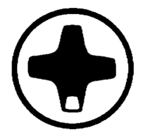 Metabo 624456000 Ph 1 Screwdriver Bit, 0 V, Green, 1 x 89 mm