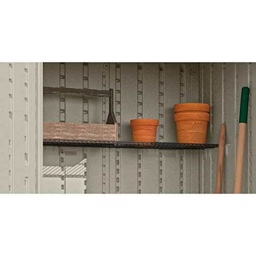 Suncast BMSA7S Vertical Storage Organization Metal Wire Shelf Rack