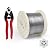 LuckIn 1/8 inch Aircraft Wire Rope T316 Stainless Steel, 600FT, 7 x 7 Strands Construction with Cable Cutter for Cable Railing, Balustrade DIY, Decking, Clothes Line, Winches