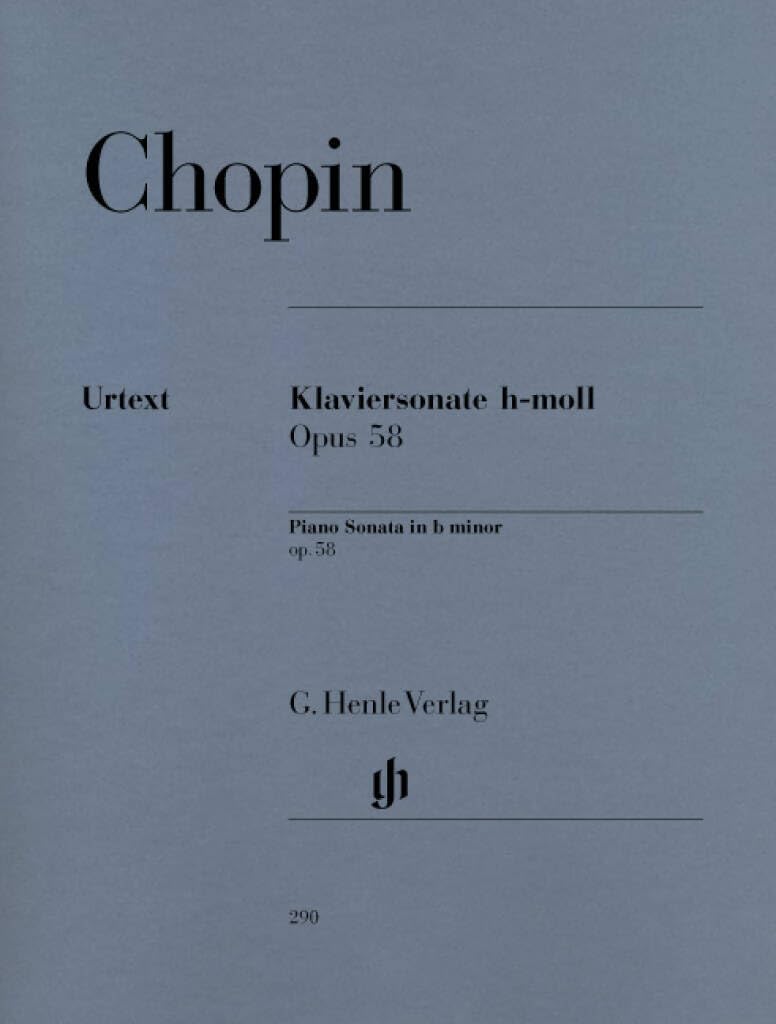 Piano Sonata b minor op. 58 - piano - (HN 290)
