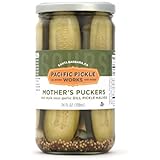 Mother's Puckers - Deli-style sour garlic dill pickles 24oz (2-pack)
