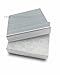 The Display Guys~ Pack of 100 Cotton Filled Cardboard Paper Silver Jewelry Box Gift Case - Silver Foil (3 1/2x3 1/2x1 inches #33)