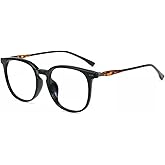 Firmoo Blue Light Glasses for Women, Men Stylish Big Frame Blue Light Blocking Glasses for Computer