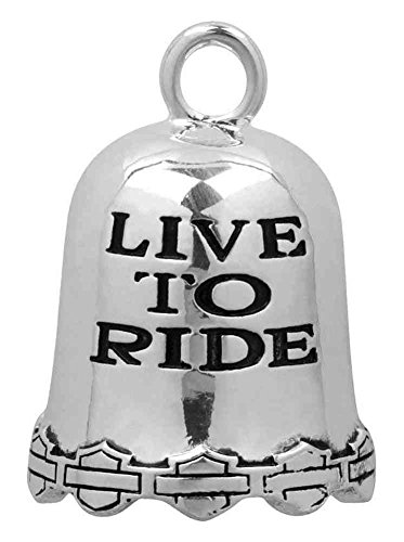 Harley-Davidson Live To Ride, Ride To Live Ride Bell, Durable Zinc HRB028
