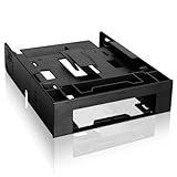 ICY DOCK Dual 2.5 SSD 1x3.5 HDD Device Bay to 5.25 Drive Bay Converter/ Mount / Kit / Adapter - FLEX-FIT Trio MB343SP