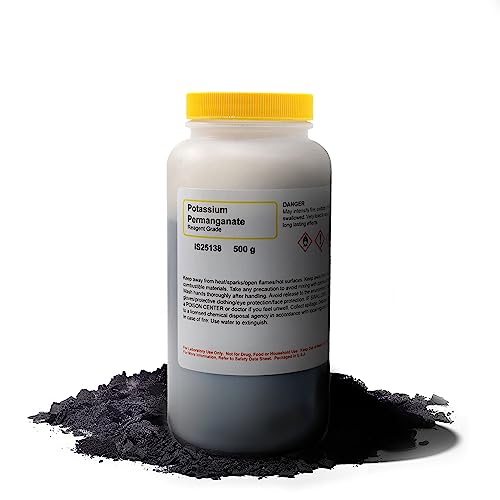 Potassium Permanganate Powder, 500g ReagentGrade The Curated