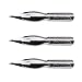 MyLifeUNIT Tachikawa Nipponji Pen, Comic T-44 Nihonji Pen Nib, Pack of 3