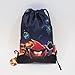 Red Rovio Angry Birds Space Licensed String Sling Tote Bag Backpack