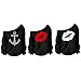 Lips Anchor Off the Shoulder Oversized Slouchy Sweater Sweatshirt Tops Blouses