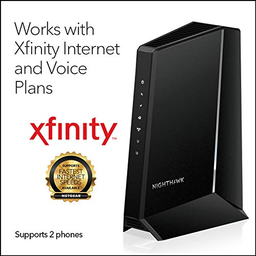 NETGEAR Nighthawk Xfinity Modem with Voice (CM2050V) Cable Modem DOCSIS