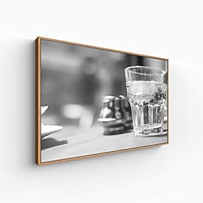 Canvas Wall Art for Living Room, Bedroom Black and White Article Framed Canvas Prints for Home Decoration Ready to Hang - 16x24 inches