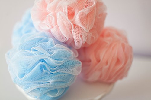 CLEARANCE SALE! Premium Shower Bath Pouf Loofah Sponge (6 pack) - Thumbnail 2