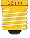 Technical Precision 15W 120V Wax Warmer Replacement Light Bulbs for Scentsy Plug-Ins Himalayan Salt Lamps, Night Light Candle, Wax Melts Scented Candle Wax - E12 Candelabra Base - 10 Pack
